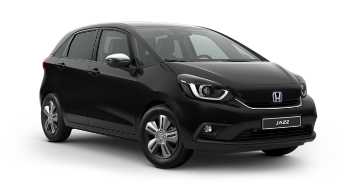 Přední tříčtvrtinový pohled na model Honda Jazz