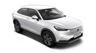Tříčtvrtinový pohled zepředu na model Honda HR-V