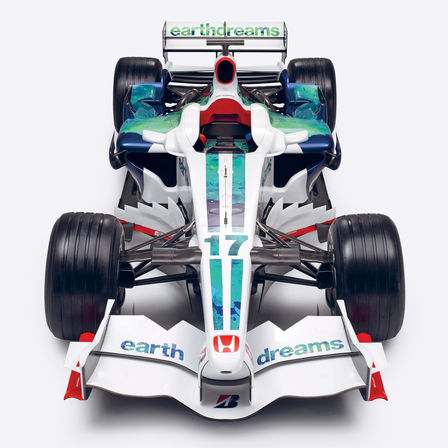 Detail vozu Honda „Earth Dreams“ Formule 1