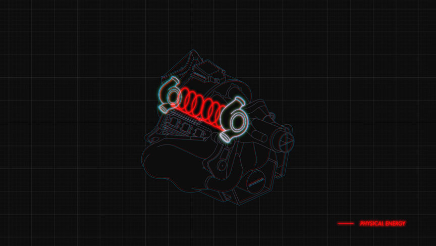 3D CAD model motorgenerátoru Kinetic