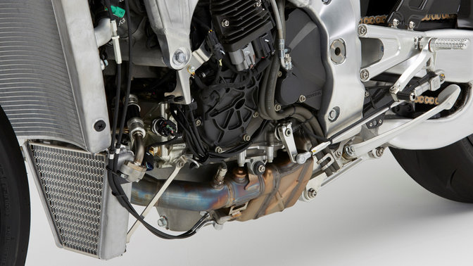 Detailní záběr modelu RC213V-S